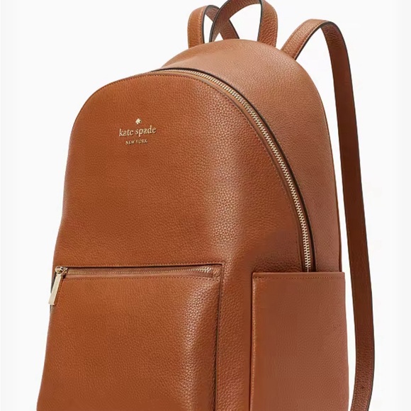 Kate Spade LEILA Pebbled Leather Large Dome Backpack - Picture 3 of 5